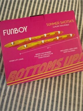 Funboy Summer Shotskis Inflatable in Pink